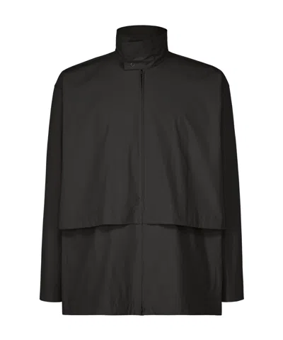 Issey Miyake Zip Jacket In Black
