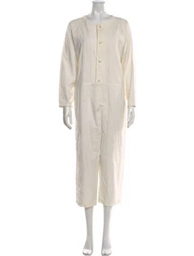Pre-owned Issey Sport Vintage 1984 Jumpsuit In Neutral