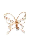 Isshi Chō Statement Ring In Gold