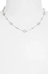 Isshi Desnuda Station Necklace In Glimmer