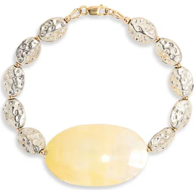 Isshi Moonphase Bracelet In Gold