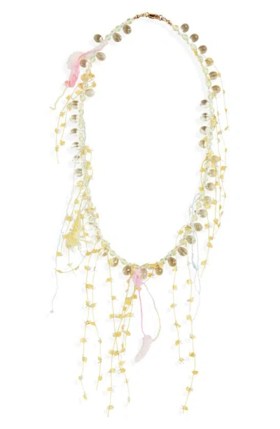 Isshi Seadrop Necklace In Light Jonquil
