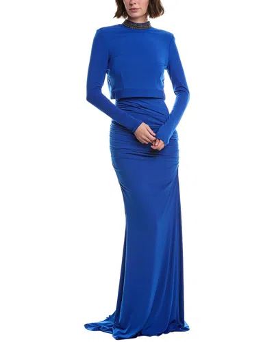 Issue New York 2pc Gown In Blue