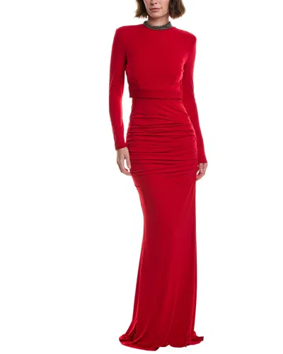 Issue New York 2pc Gown In Red