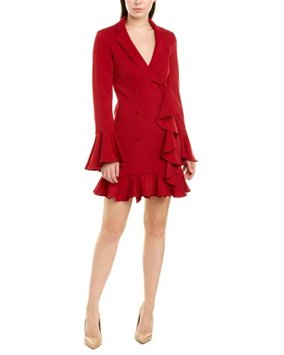 Issue New York Coat Dress In Red