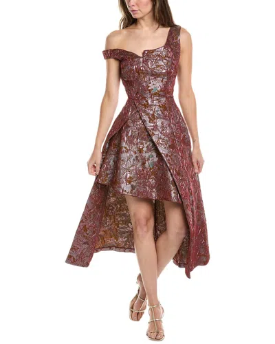 Issue New York Cold-shoulder Cocktail Dress In Multi