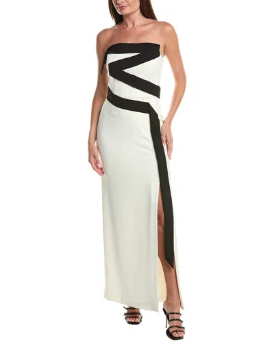 Issue New York Column Gown In White