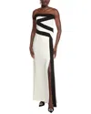 Issue New York Column Gown In White