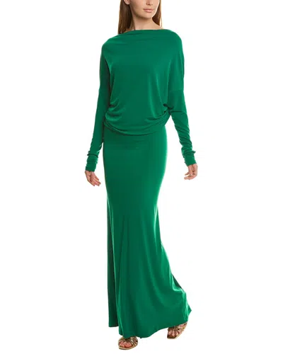 Issue New York Dolman Gown In Green