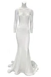 ISSUE NEW YORK EVENING GOWN IN IVORY