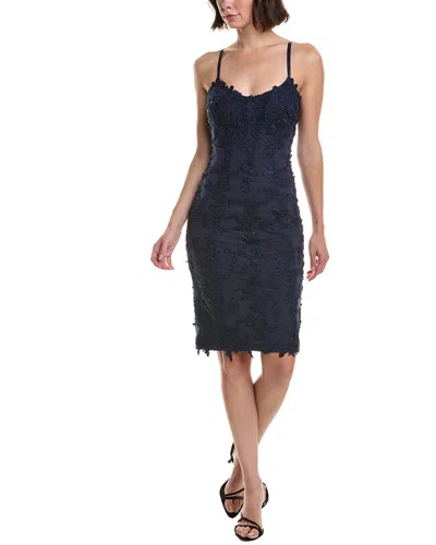 Issue New York Floral Embroidered Midi Dress