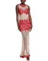 Issue New York Floral Gown In Multi