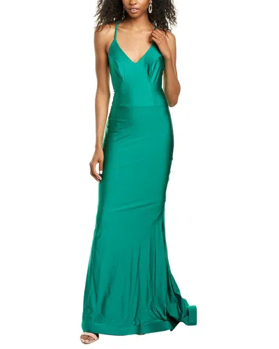 Issue New York Gown In Green