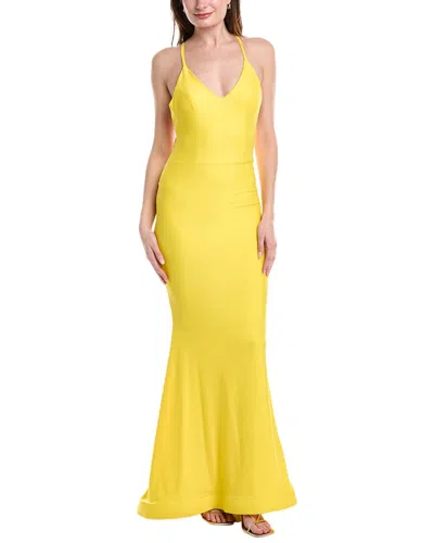 Issue New York Gown In Yellow