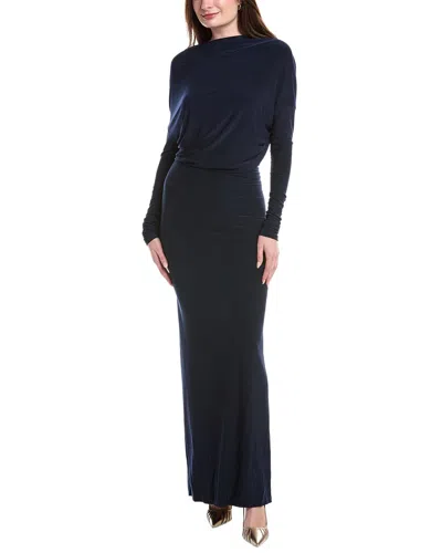 Issue New York Gown In Blue