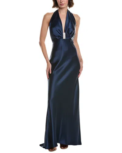 Issue New York Gown In Blue