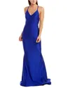 Issue New York Gown In Blue