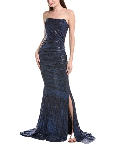 Issue New York Gown In Blue