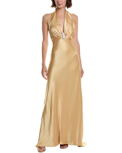 Issue New York Gown In Gold