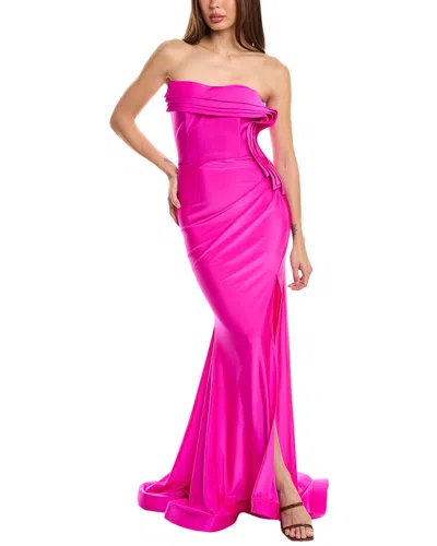 Issue New York Gown In Yellow