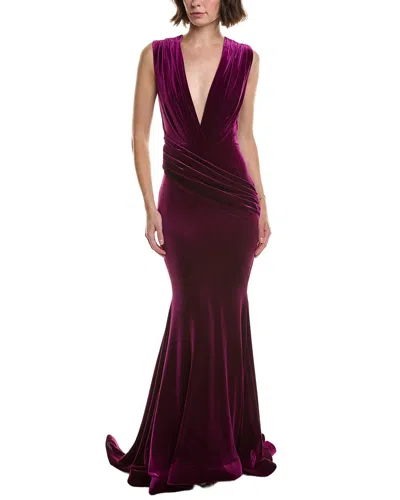 Issue New York Gown In Purple