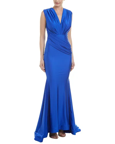 Issue New York Gown In Blue
