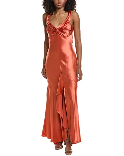 Issue New York Gown In Orange