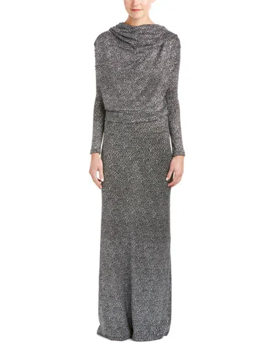 Issue New York Gown In Silver