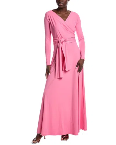 Issue New York Jersey Tie Gown In Multi