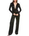 Issue New York Sequin Jumpsuit In Black