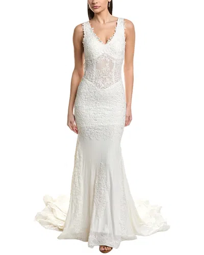 Issue New York Lace Gown In White