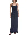 Issue New York Maxi Dress In Blue