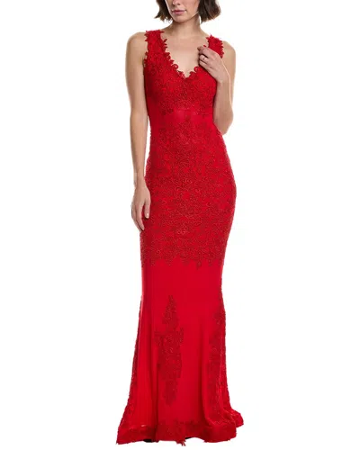 Issue New York Maxi Dress In Red
