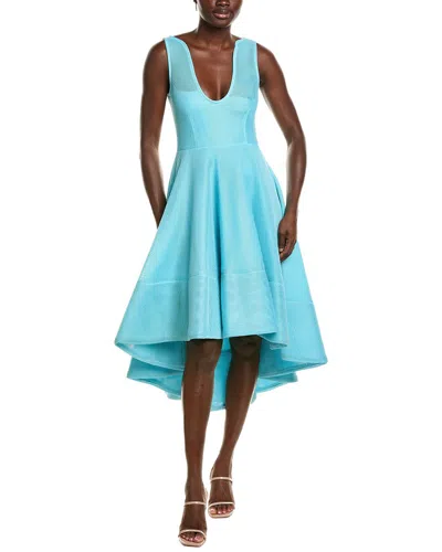 Issue New York Midi Dress In Blue