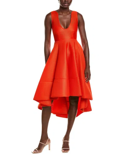 Issue New York Midi Dress In Red