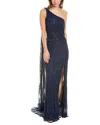 ISSUE NEW YORK ISSUE NEW YORK ONE-SHOULDER GOWN