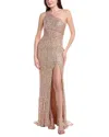 Issue New York Sequin One-shoulder Maxi Dress