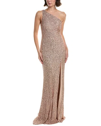 ISSUE NEW YORK ISSUE NEW YORK SEQUIN ONE-SHOULDER MAXI DRESS