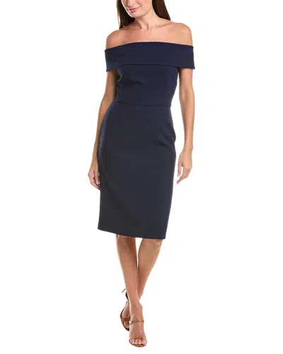 Issue New York Sheath Dress In Blue