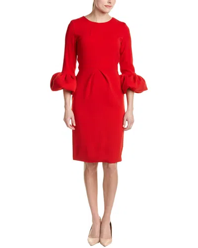 Issue New York Sheath Dress In Red