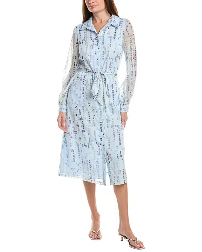 Issue New York Shirtdress In Blue