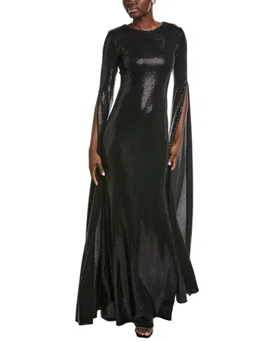 Issue New York Solid Gown In Black