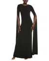 Issue New York Solid Gown In Black