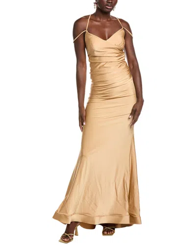 Issue New York Strappy Gown In Multi