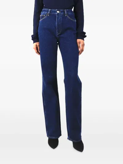Pre-owned Issue Twelve Chia Cotton Jeans In Blue
