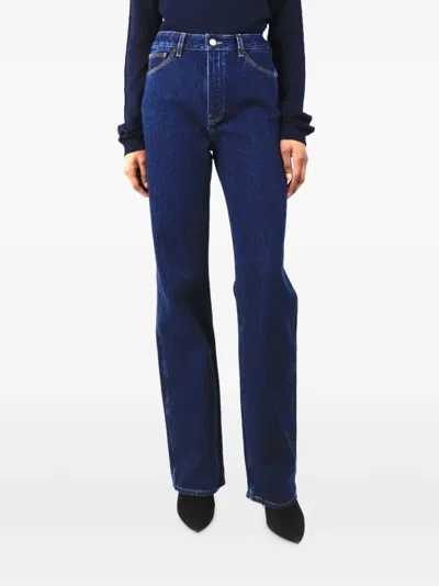 Pre-owned Issue Twelve Chia Cotton Jeans In Blue