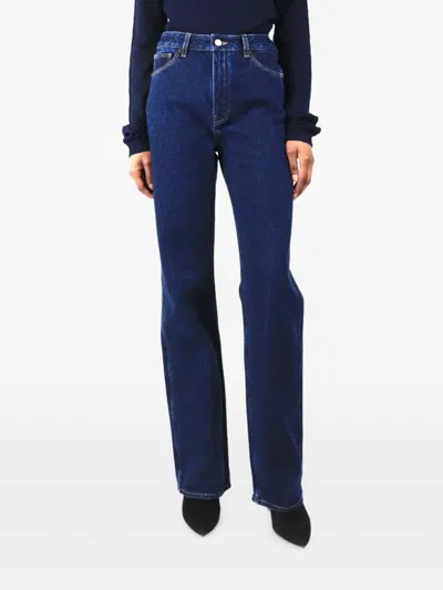 Pre-owned Issue Twelve Chia Jeans In Blue