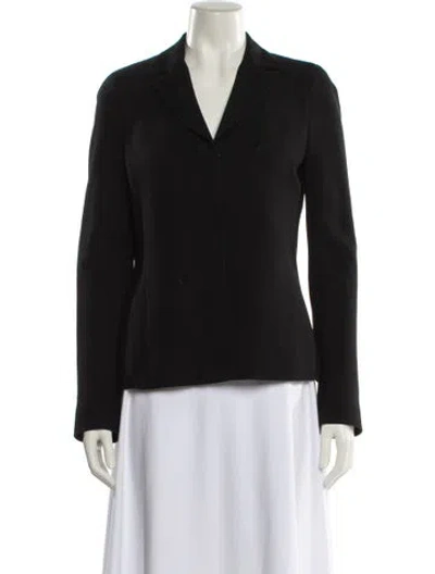 Pre-owned Istante By Versace Blazer In Black