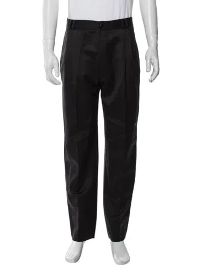 Pre-owned Istante By Versace Pants In Black