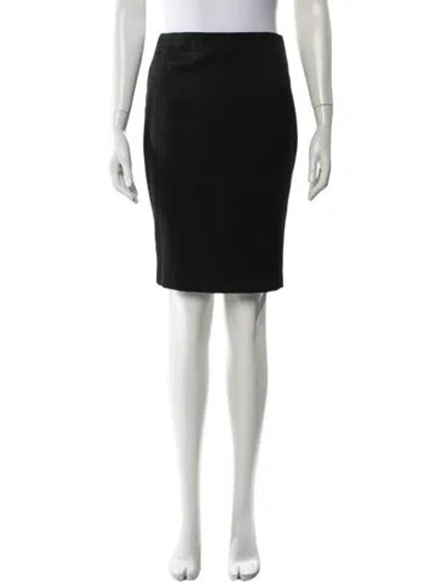 Pre-owned Istante By Versace Vintage Knee-length Skirt In Gray